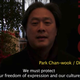 Director of “The Handmaiden” and “Oldboy” Park Chan-wook in a video expressing support for BIFF last year.